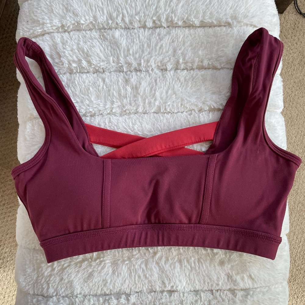 Popflex Corset Bra Crimson